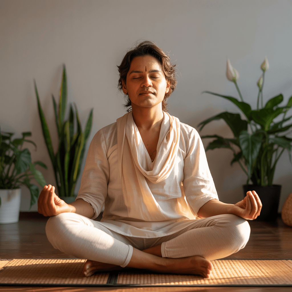 Pranayama and meditation